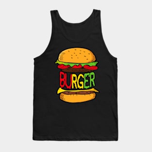 Burger Tank Top